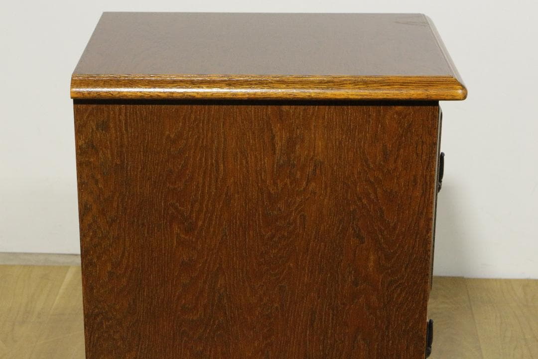 電*子様 三越ブルージュ★3段チェスト★キャスター付き★木製家具★