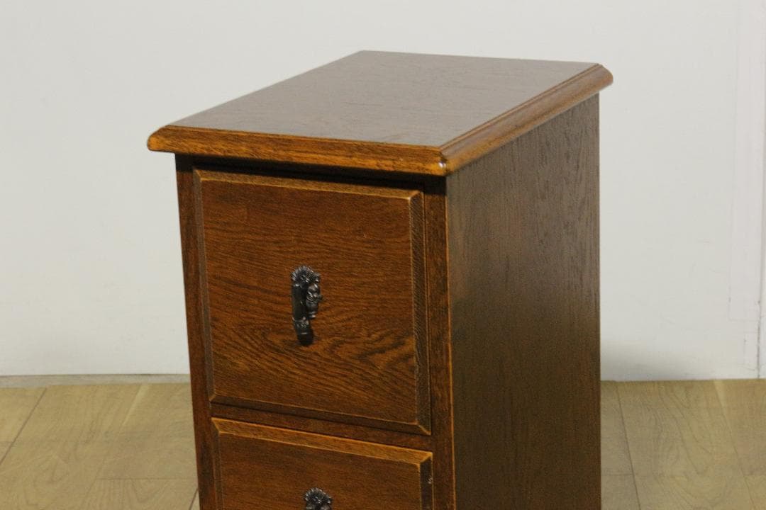 電*子様 三越ブルージュ★3段チェスト★キャスター付き★木製家具★