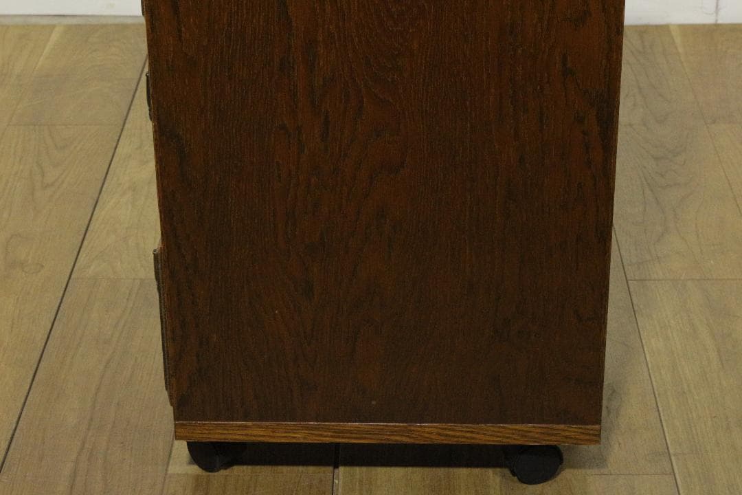 電*子様 三越ブルージュ★3段チェスト★キャスター付き★木製家具★