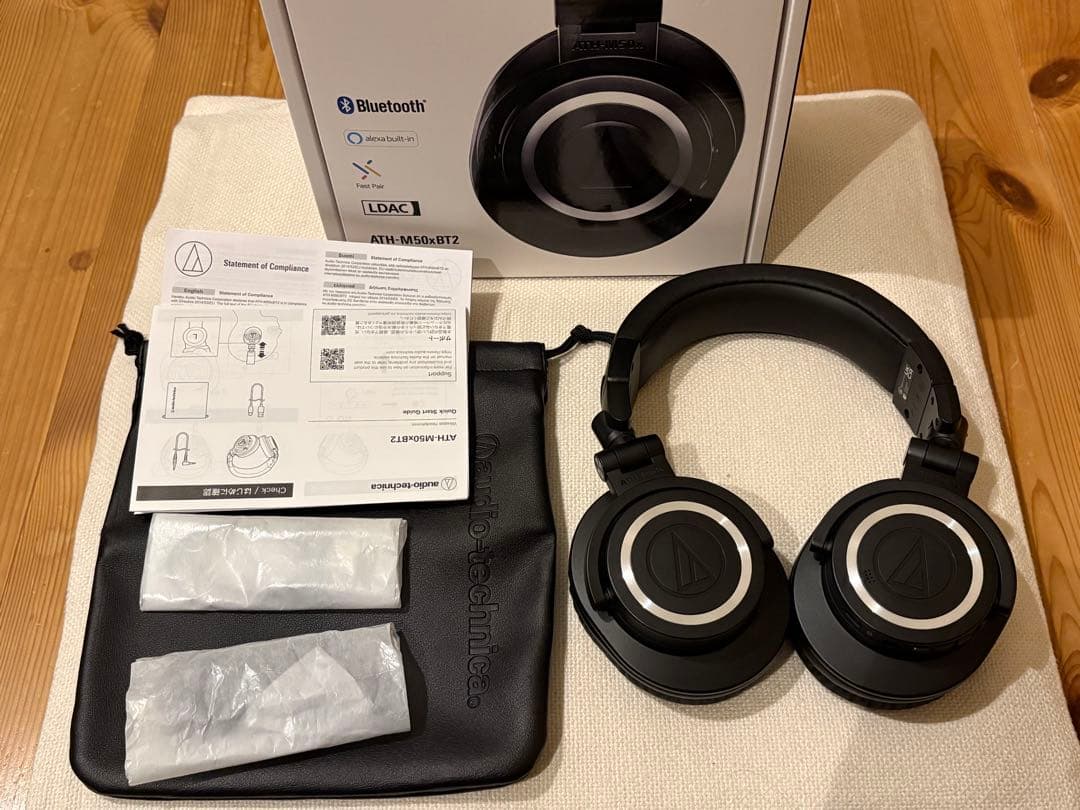 ヘッドホン audio-technica ATH-M50xBT2