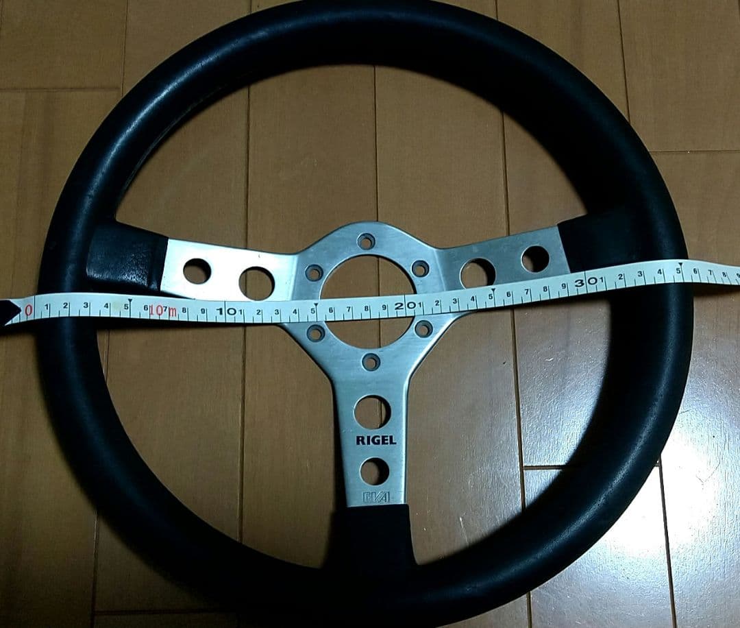 RIGEL ステアリングホイール 約35cm 旧車