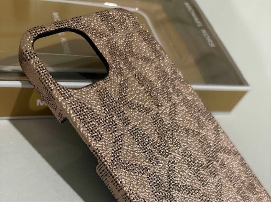 ☆正規品☆ マイケルコース iPhone13 ケース ローズ ロゴ