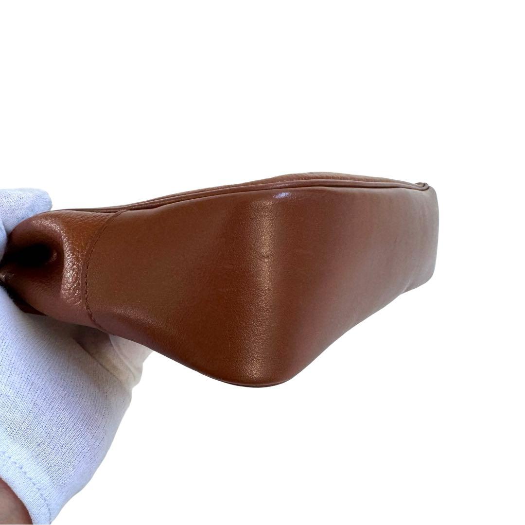 BURBERRY バーバリー ハンドバック レザー ヴィンテージ ブラウン