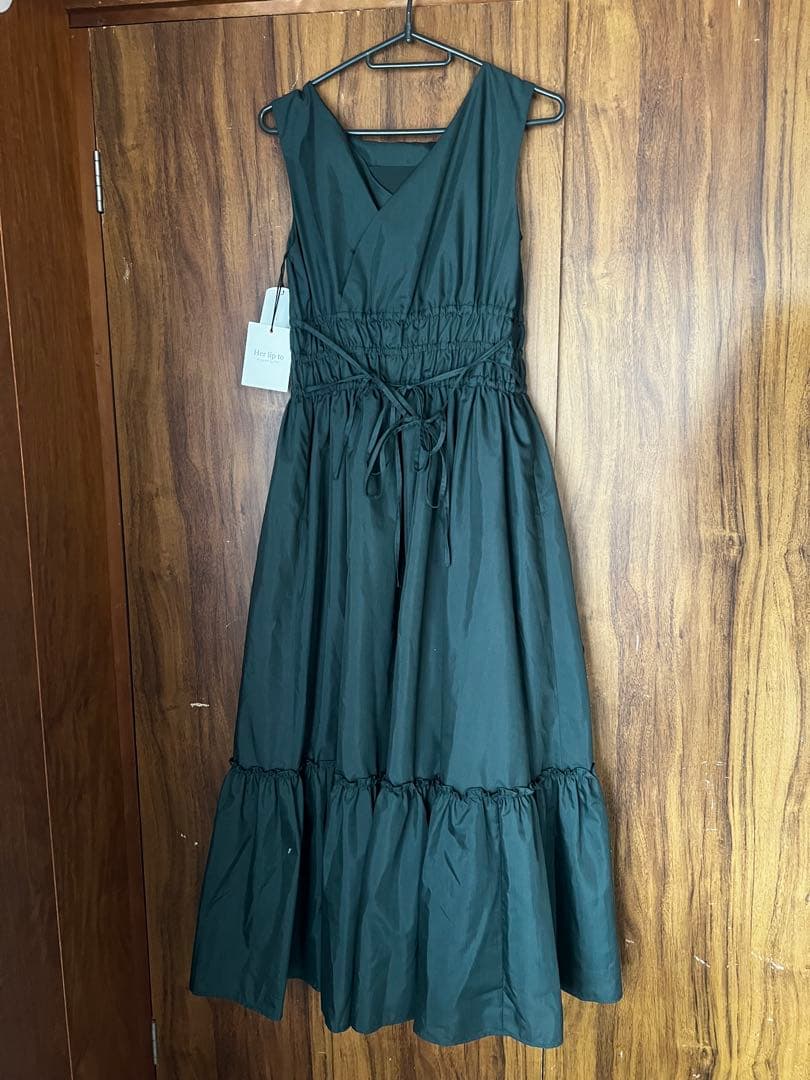 【新品】herlipto Riviera Double Bow Dress