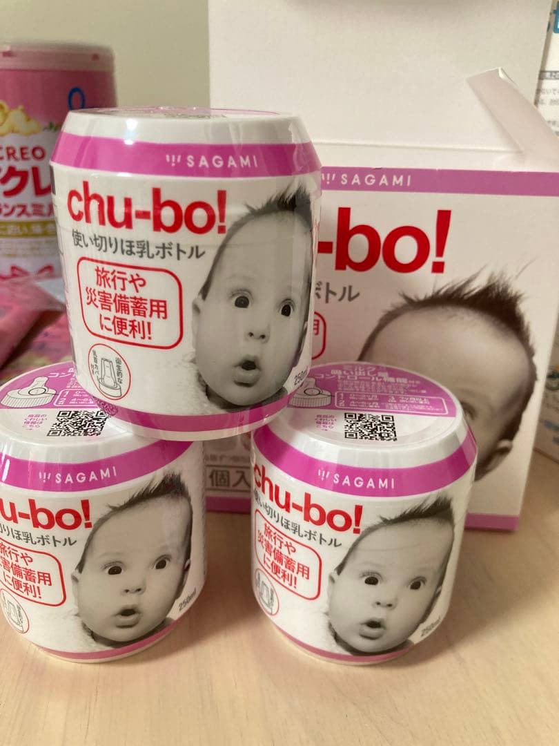 Glico アイクレオ バランスミルク 2缶　ステック24本　使い捨て哺乳瓶