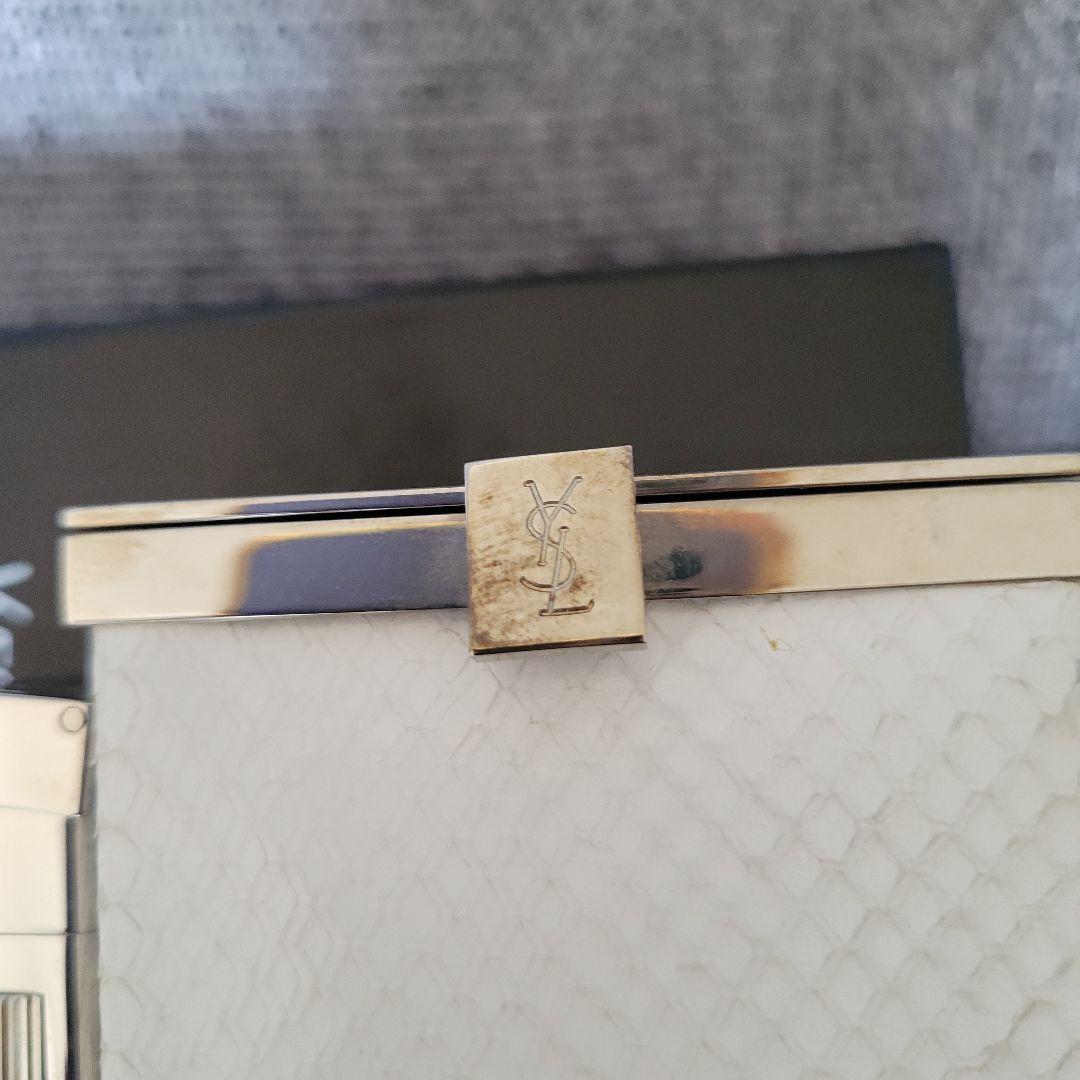 YSLのパイソンシガレットバッグ