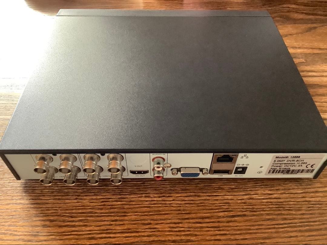 防犯カメラ用　8CH DVR録画機