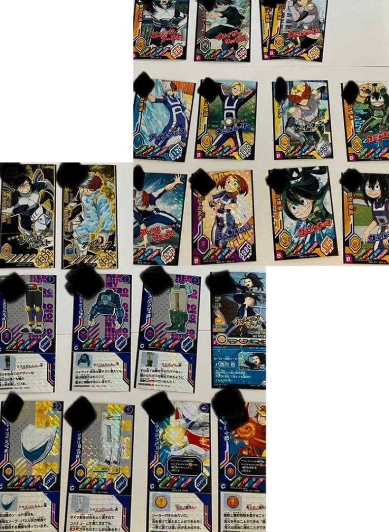 僕のヒーローアカデミア ヒロアカ ヒーローズバトルラッシュ ヒロバト カード