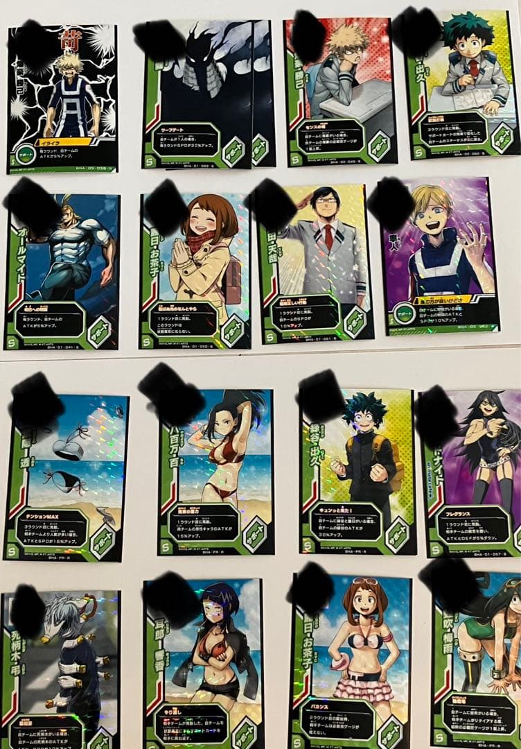 僕のヒーローアカデミア ヒロアカ ヒーローズバトルラッシュ ヒロバト カード