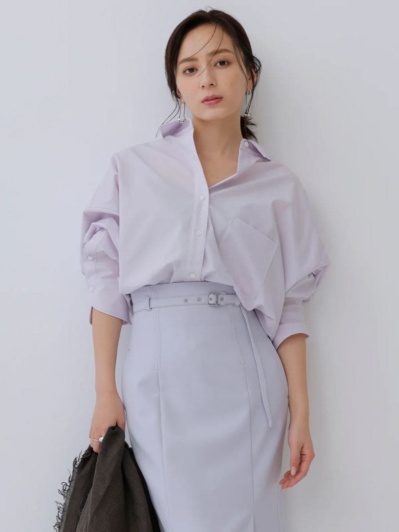 anuans(アニュアンス)スタンダードシャツ　2025年10月購入