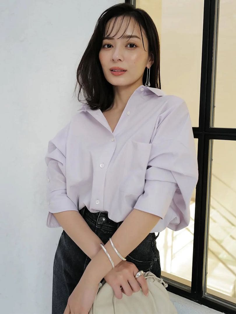 anuans(アニュアンス)スタンダードシャツ　2025年10月購入