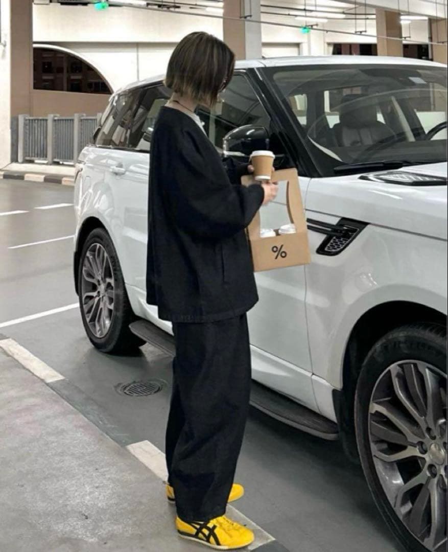 FASHIRU ×ARULLE denim ブラック デニムジャケット