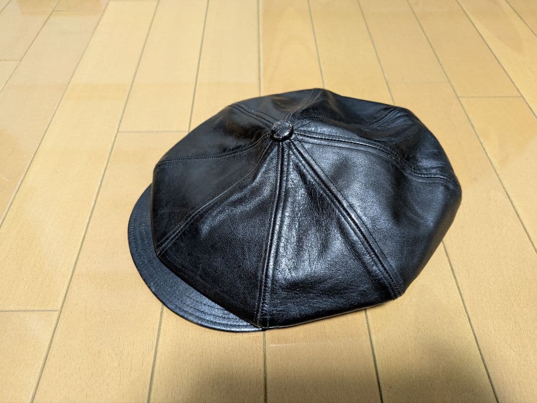 帽子 SOLARIS HORSEHIDE CASQUETTE DEEP-OLD BOY