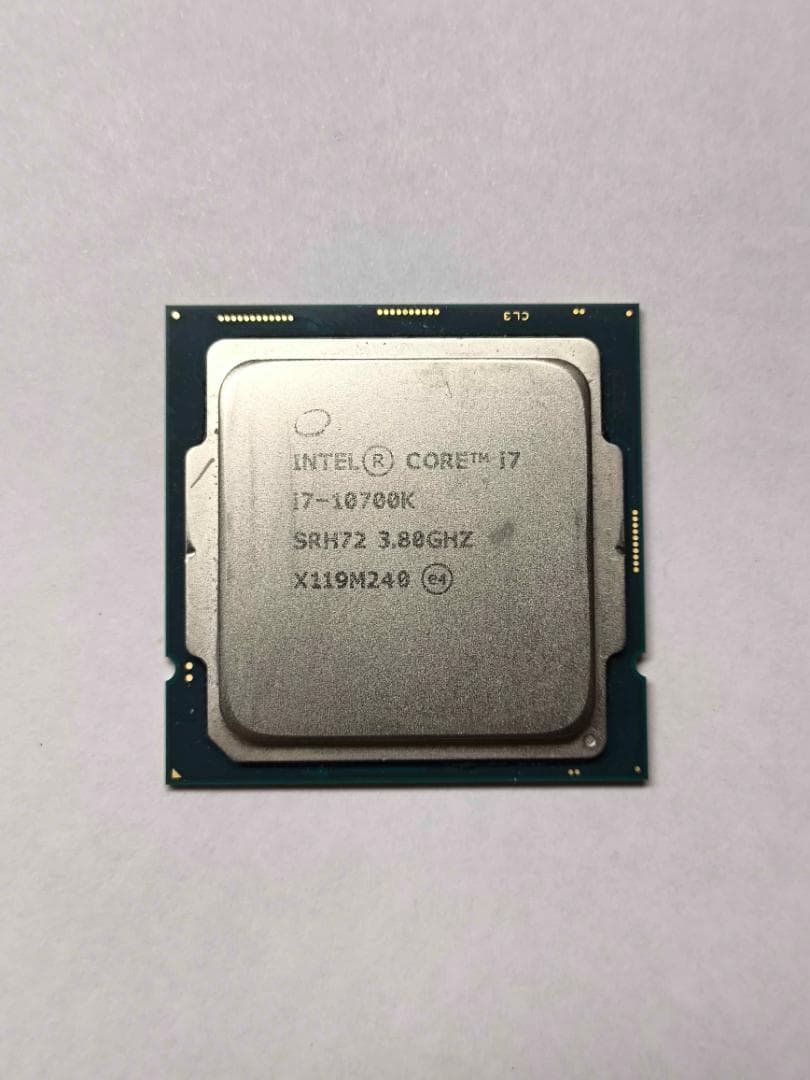 Intel Core i7-10700K セット