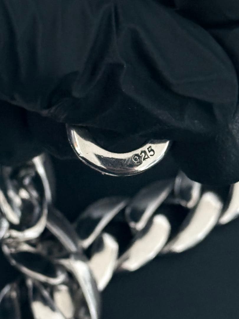 ウォレットチェーン クラシック ダブルクリップ シルバー