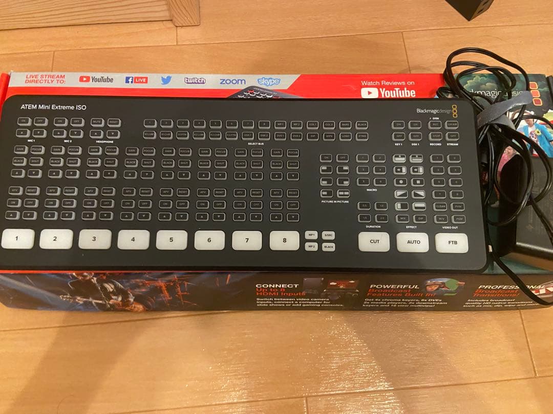 Blackmagic ATEM MiniExtreme ISO ブラックマジック