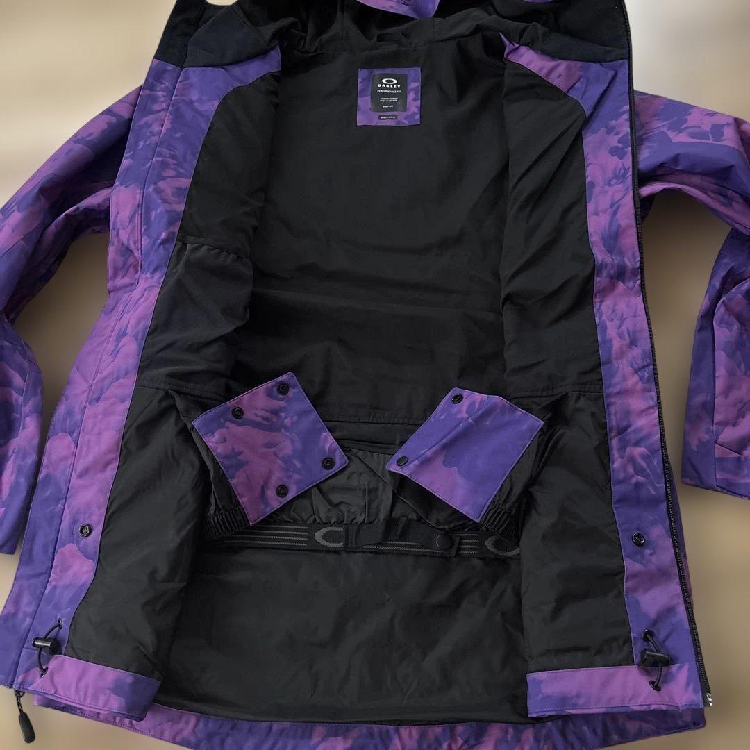 新品　オークリー　ウィメンズ　スキー　スノーボードウェア　パープル　XL