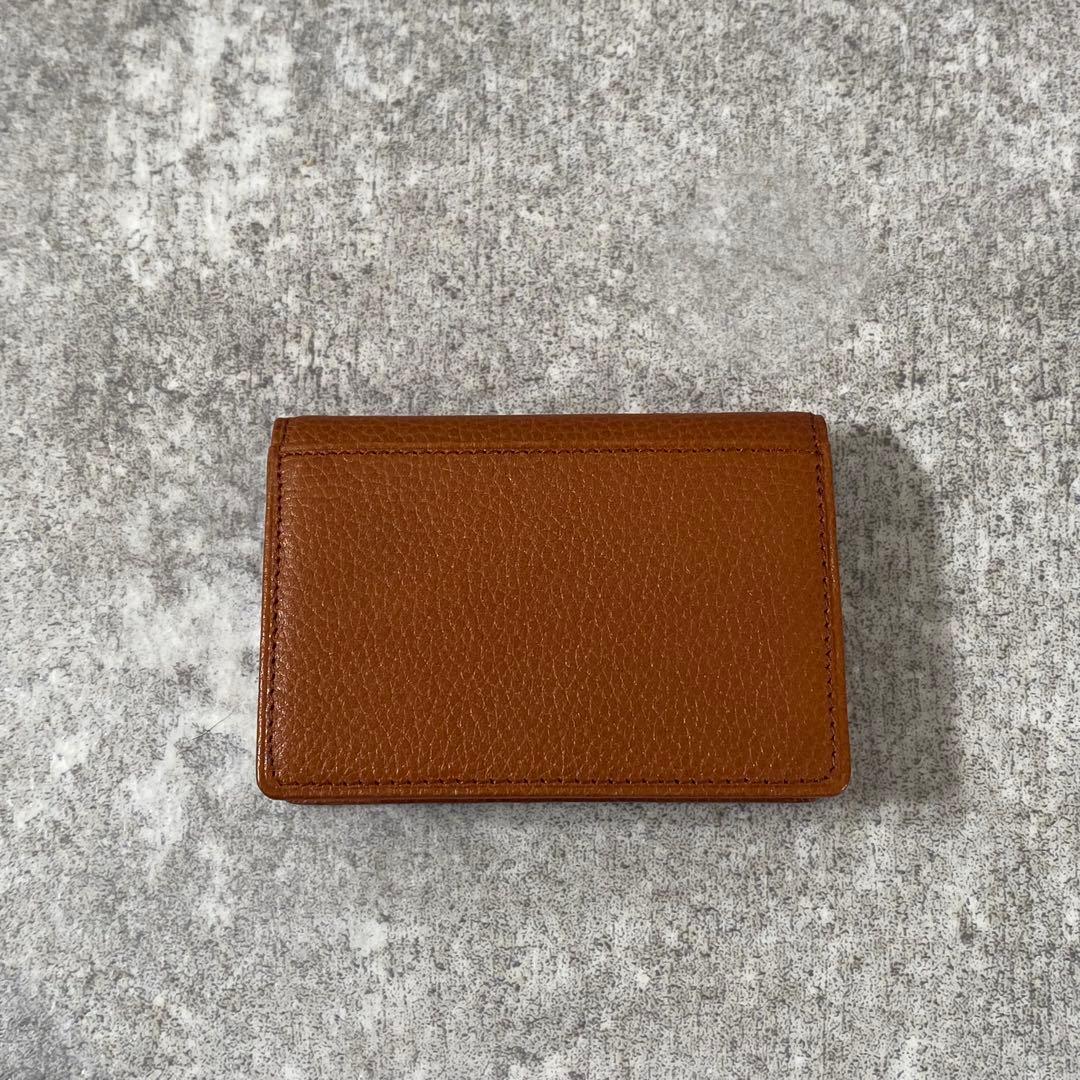 新品未使用　BURBERRY レザー 小銭入れ ケース ノバチェック　茶色