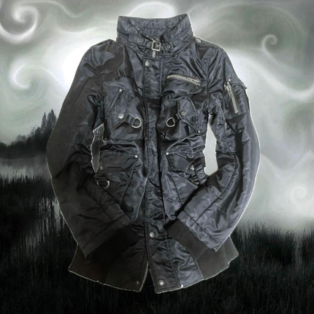 00s y2k 平成ギャル ギミック モッズコートアーカイブグランジパンクロック