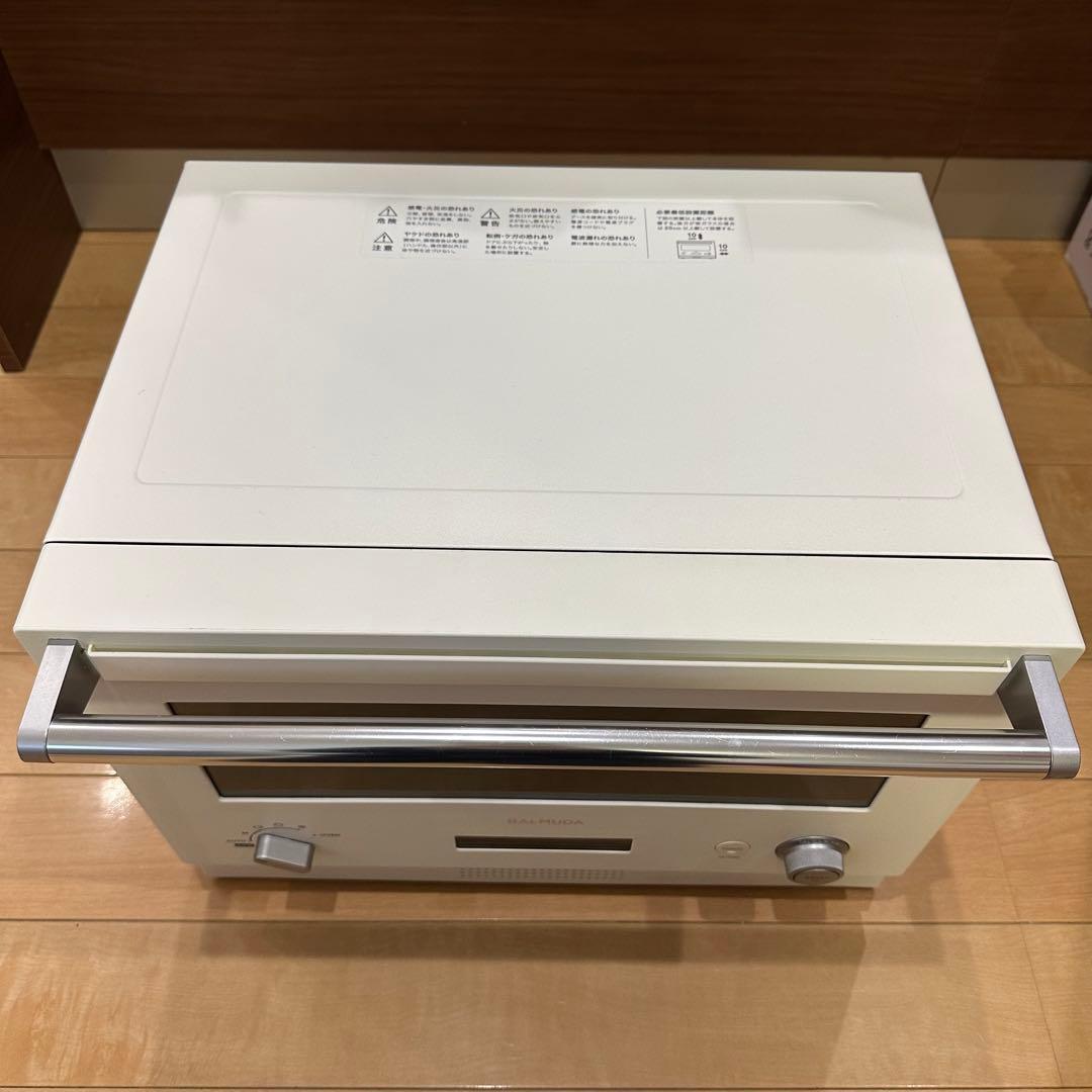 ★ BALMUDA オーブンレンジ K04A-WH 送料無料