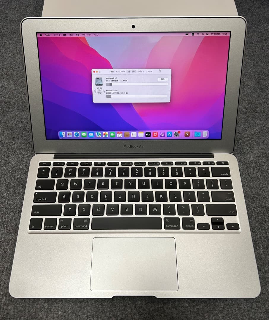 MacBook Air 2015 i5 8Gb 512Gb 11インチ USキー