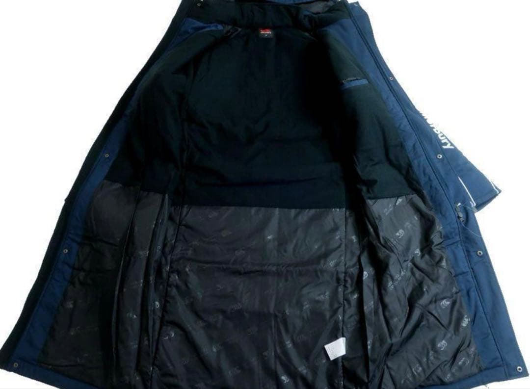 【美品】canterbury カンタベリー ベンチコート L 防寒 保温 防風