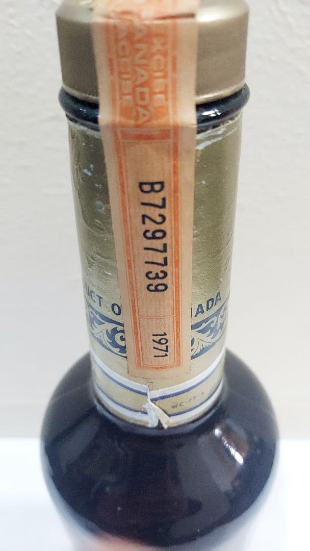 Canadian Club 6年ウイスキー 1971年古酒カナディアンクラブ