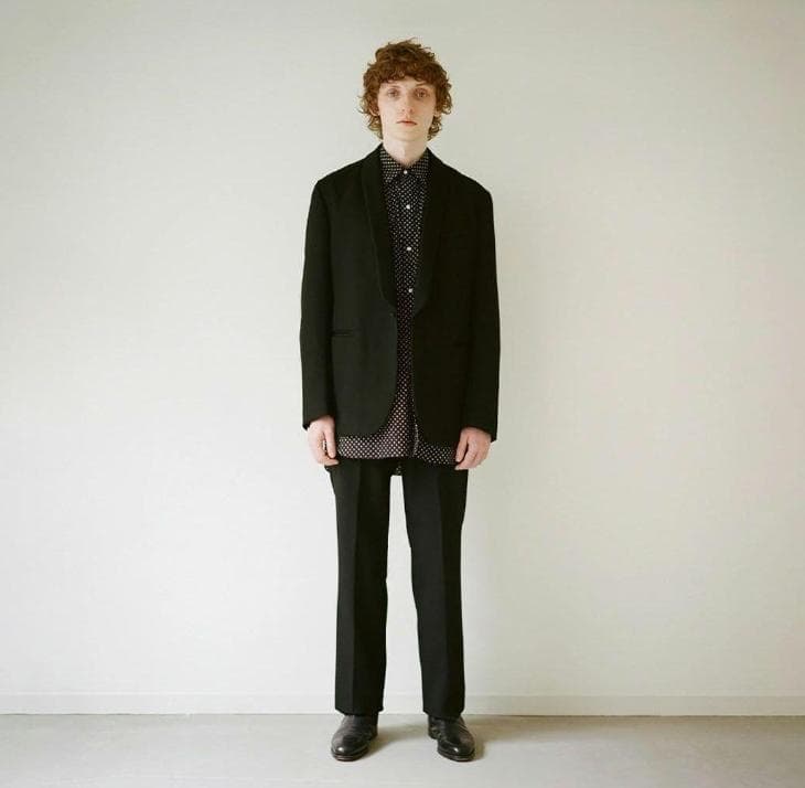 新品 定価9.6万 HEUGN Luke Black テーラードジャケット ２