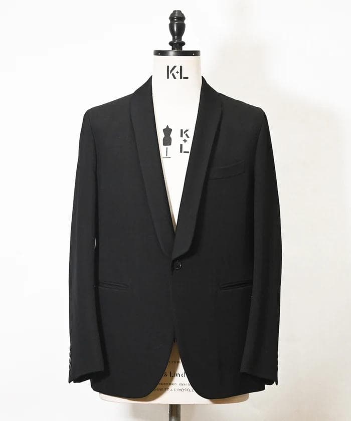 新品 定価9.6万 HEUGN Luke Black テーラードジャケット ２