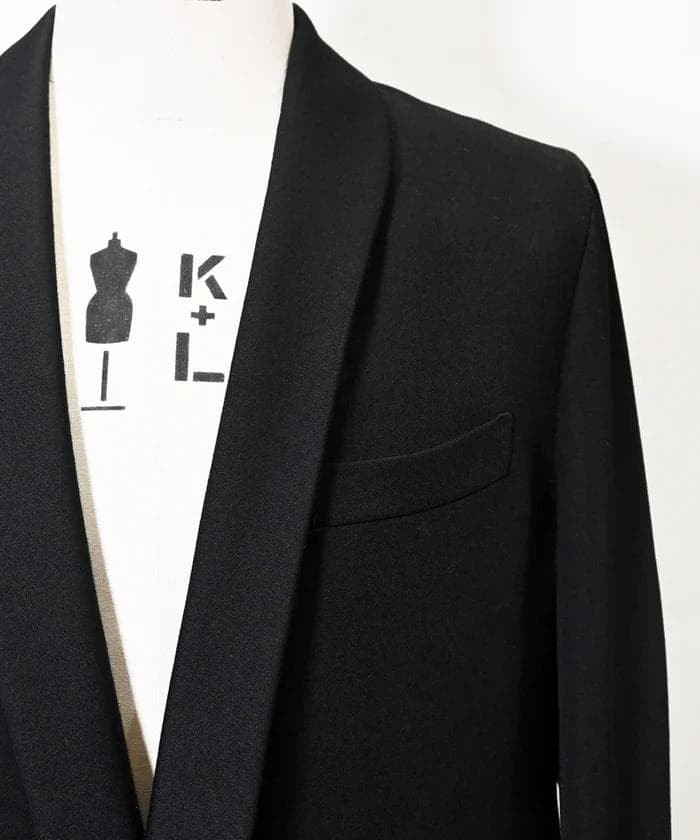 新品 定価9.6万 HEUGN Luke Black テーラードジャケット ２
