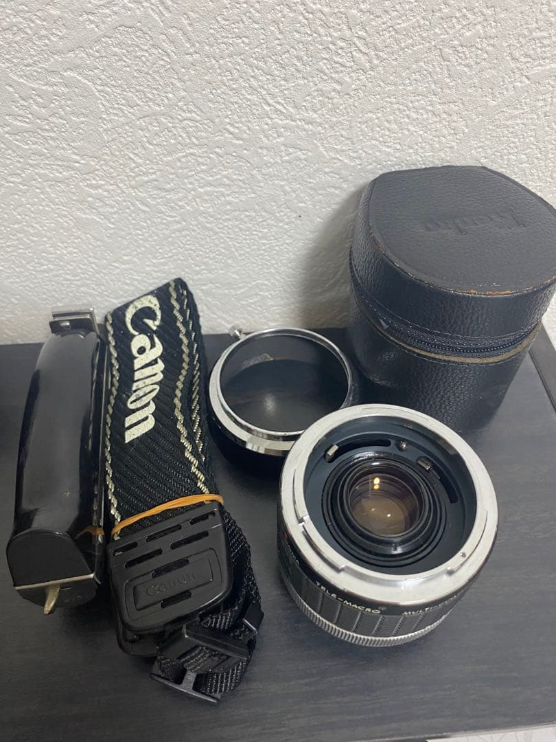 Canon AE-1 Lens FD 50mm f/1.8 付属品付き