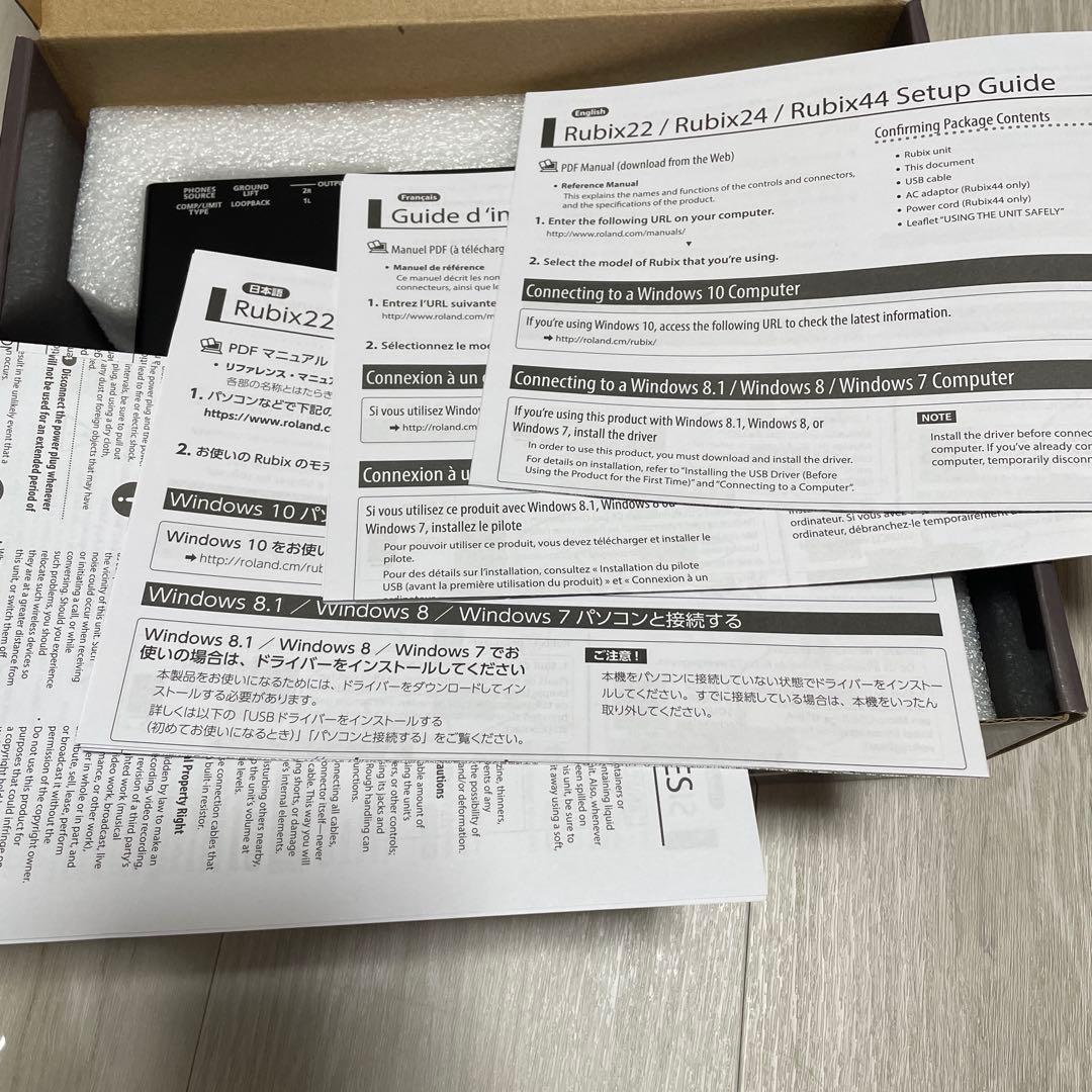 Roland Rubix 24 USBオーディオインターフェイス