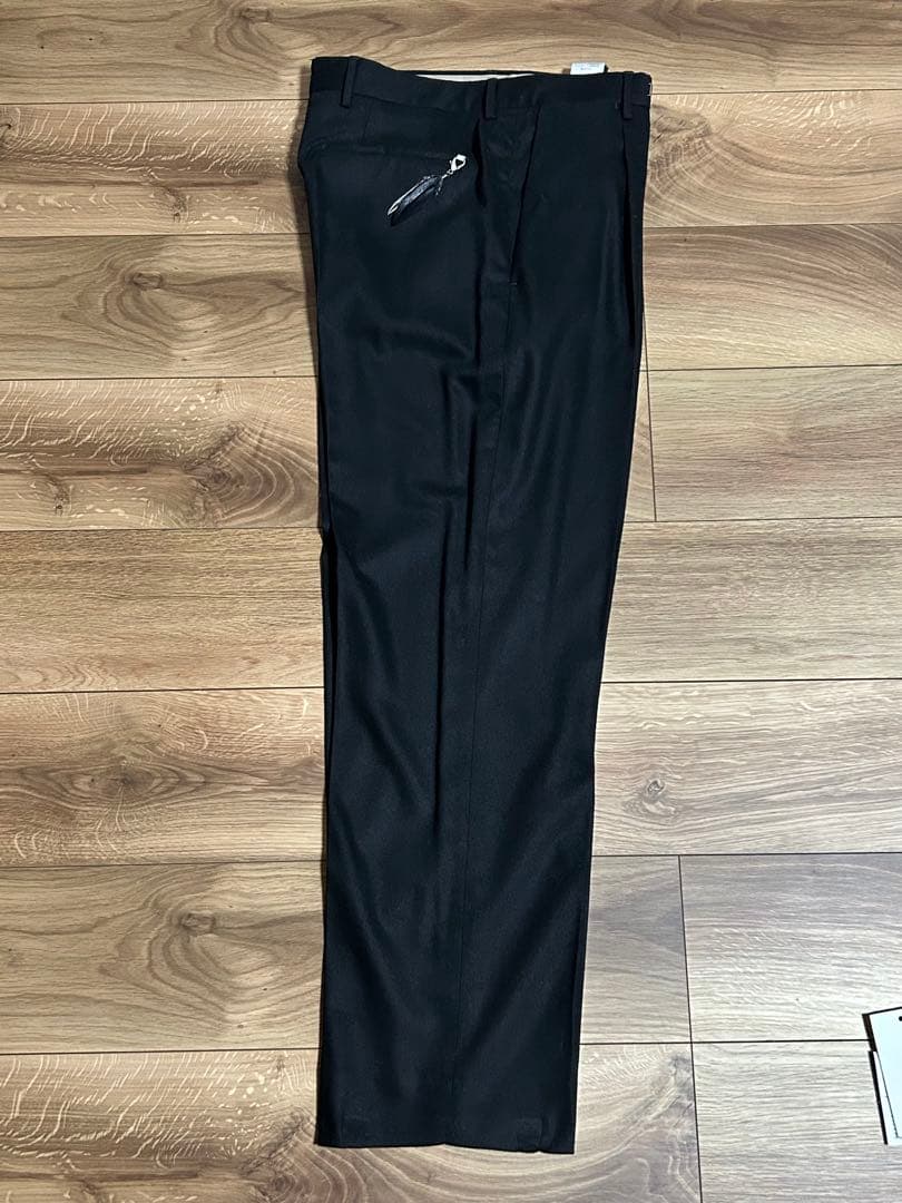 PT TORINO ウール　ワイドスラックス　ブラック46