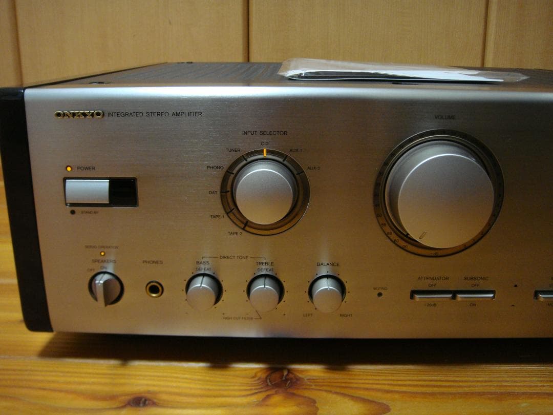 希少 整備済 程度良 ONKYO オンキョー Integra A-919 取説付