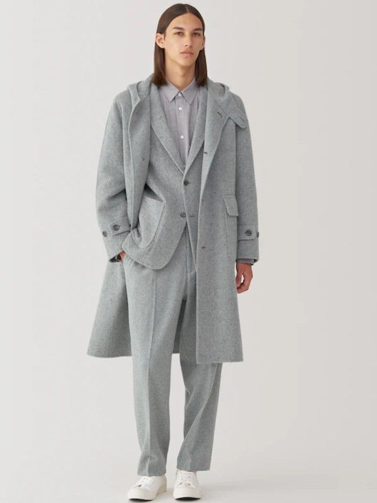 MUJI Labo無印良品 紳士 カシミヤ混ダッフルコート 美品