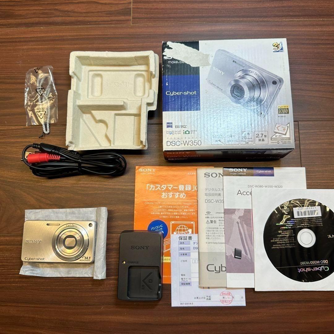 SONY Cyber-shot DSC-W350 デジカメ 2740