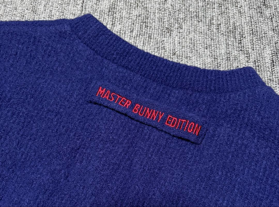 MASTERBUNNYEDITION プルオーバー　ニット　防寒裏地　セーター
