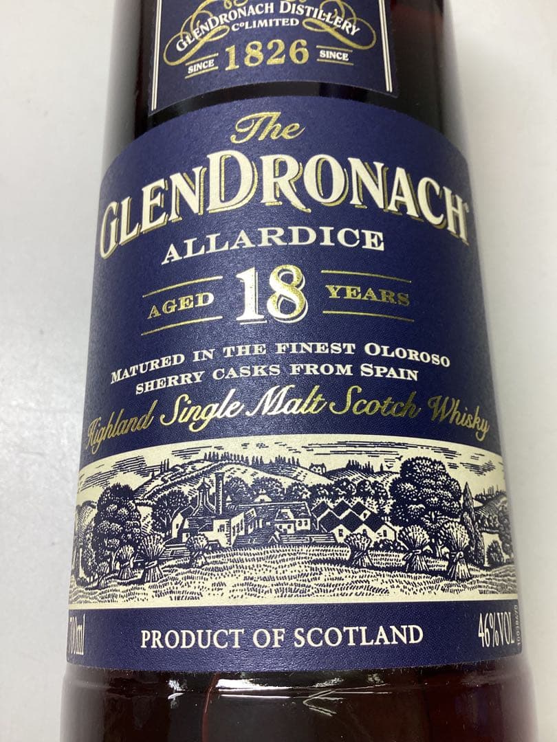 ま*き様 GLENDRONACH ALLARDICE 18 YEARS 700m