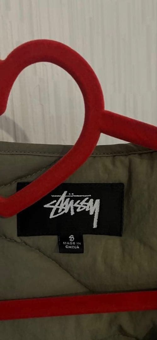 stussy recycled nylon liner vest Sサイズ