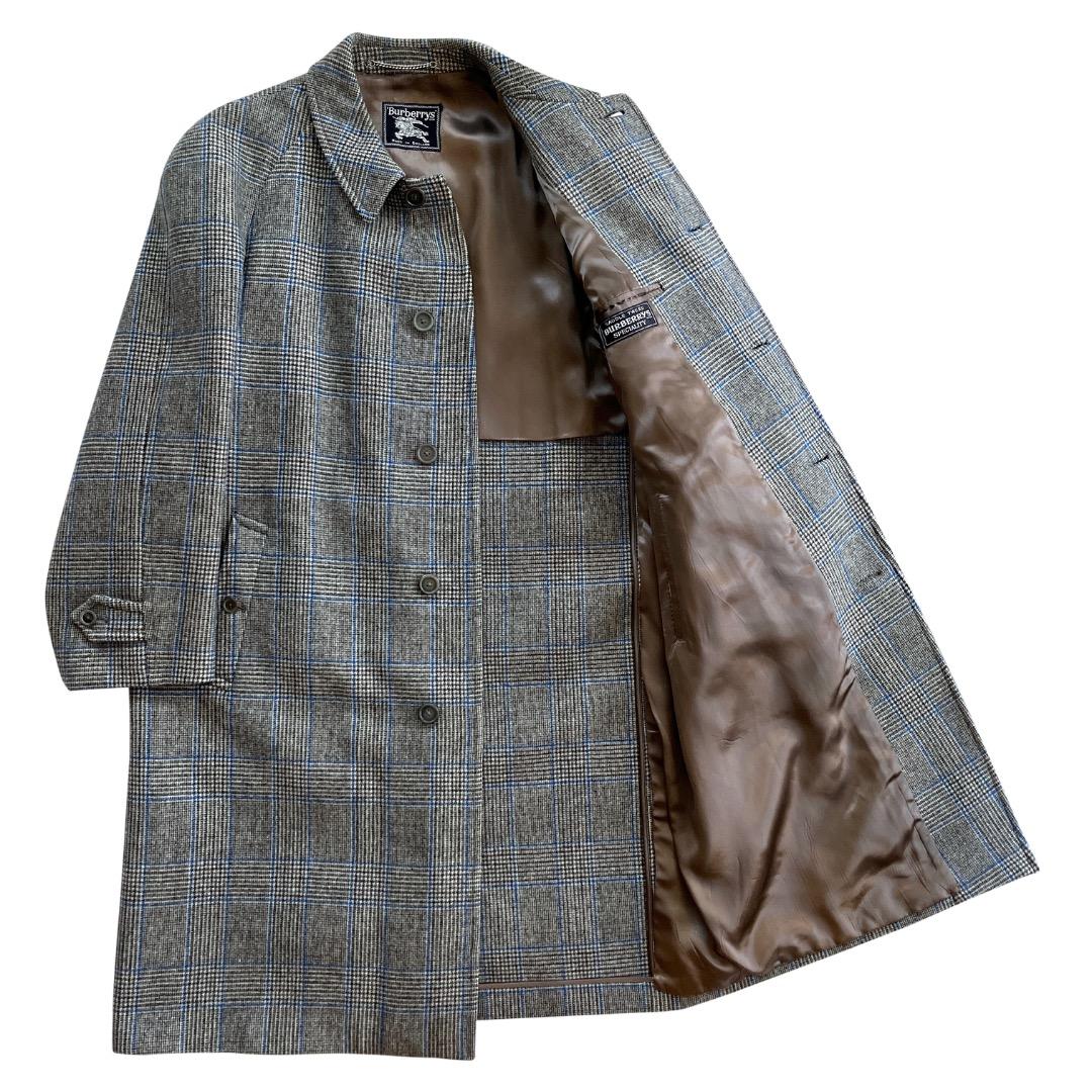 Burberrys バルマカーンコート SADDLE TWEED ツイード