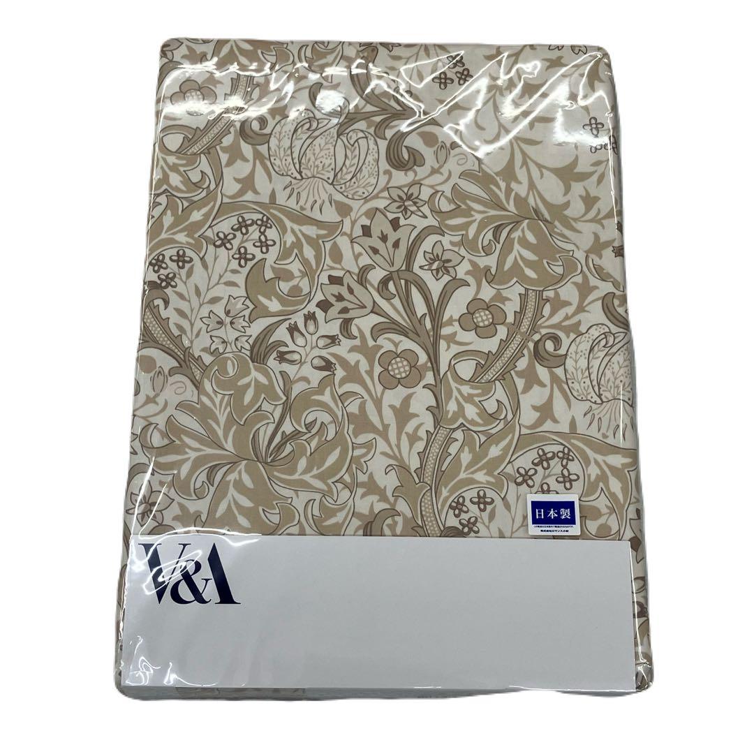 １３.　 掛ふとんカバー　V&A　綿１００％　60サテン　日本製　モリス　BG