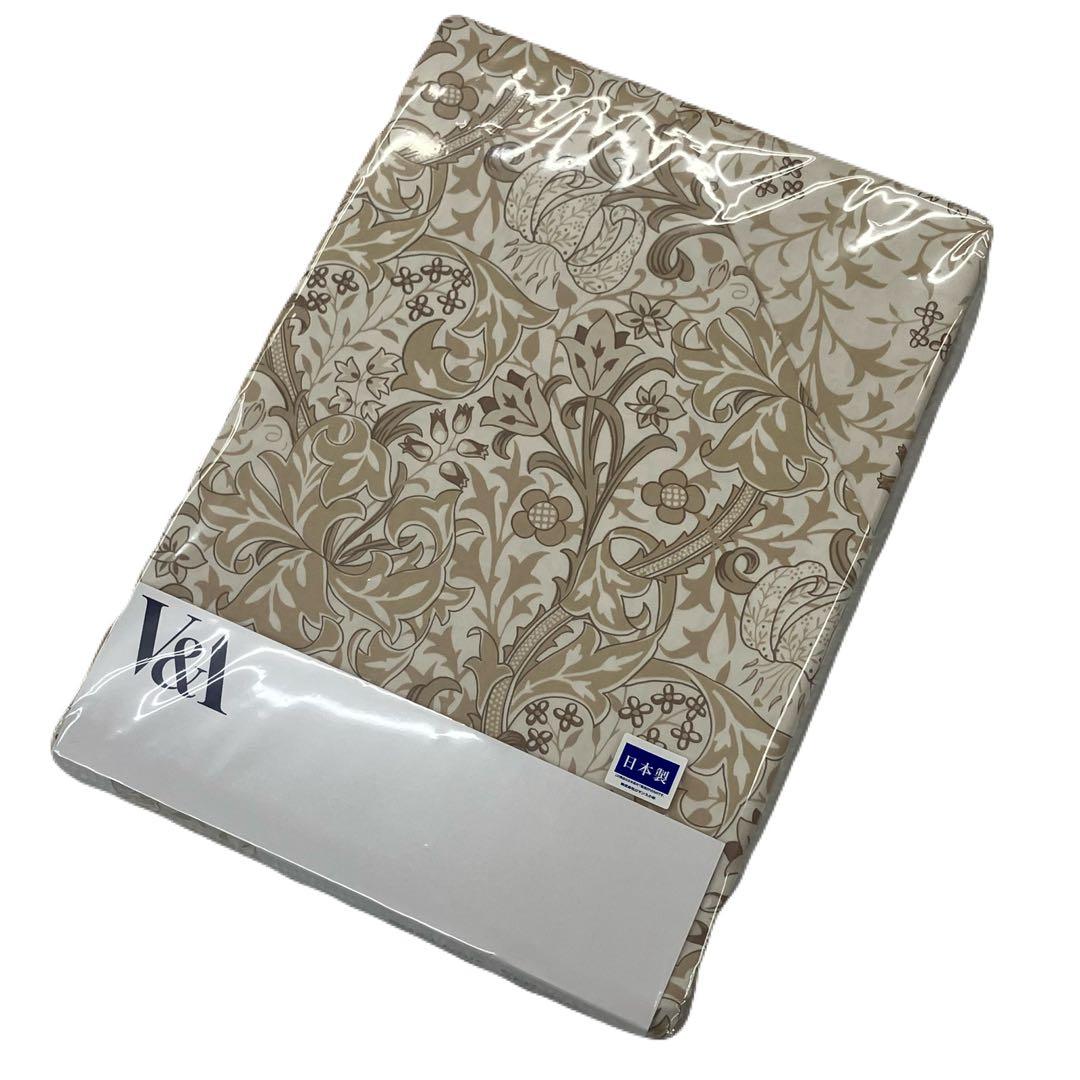 １３.　 掛ふとんカバー　V&A　綿１００％　60サテン　日本製　モリス　BG