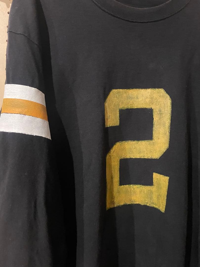 ナンバリングシャツ　　ロンT 古着　ヴィンテージ　常田大希