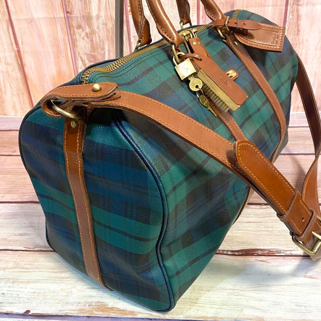 美品　ポロラルフローレン　ボストンバッグ　旅行カバン　ゴルフバッグ　TARON