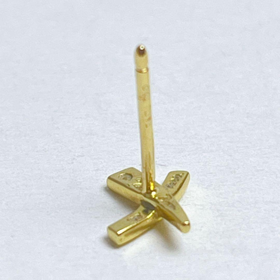 ティファニー　キス　クロス　スタッド　ピアス　750 片方のみ