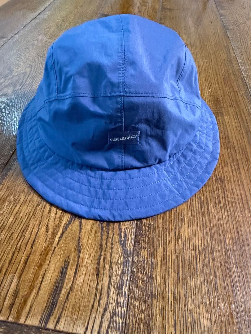 ナナミカ　GORE-TEX PACLITE PLUS バケットハット 青