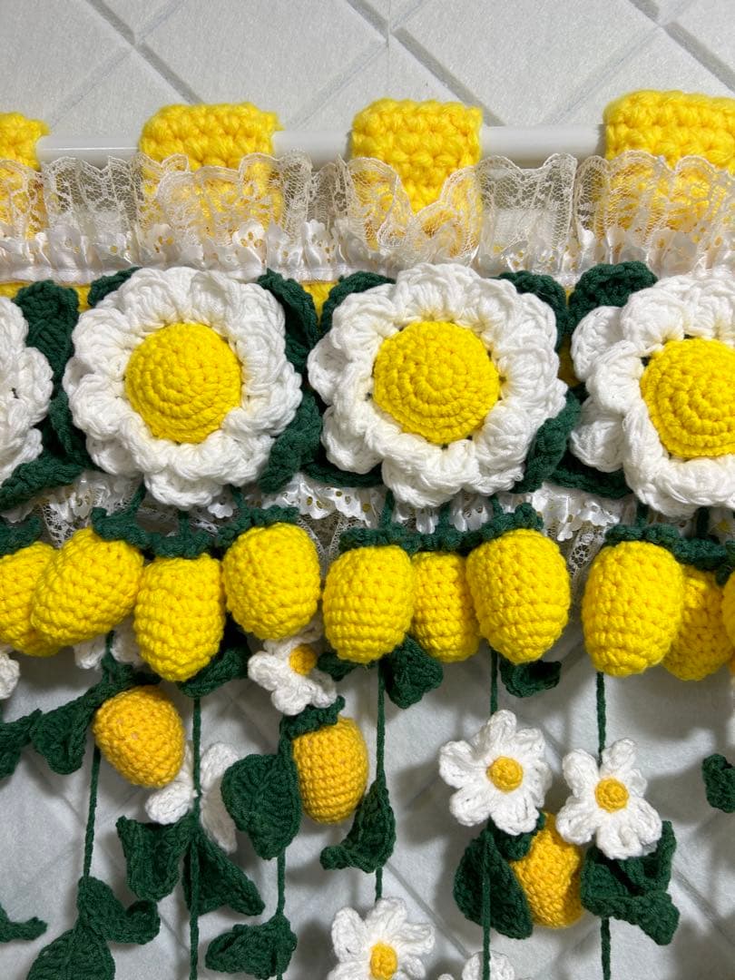 レモンのれん⭐️お花バックNo.66