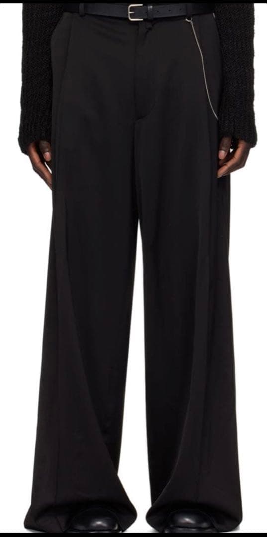 Dries Van Noten タックワイドスラックス