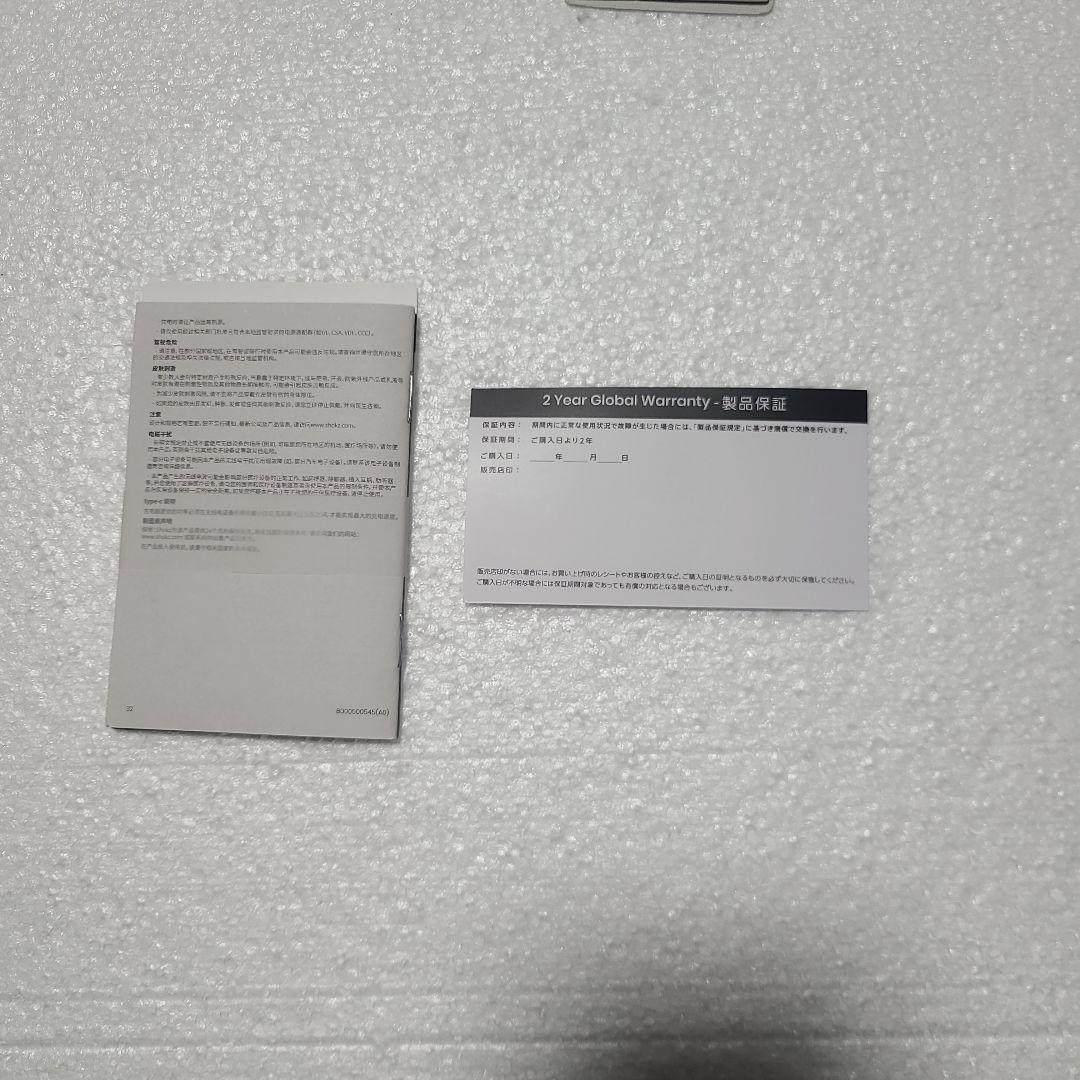 Shokz OpenRun Pro2 ブラック/未使用に近い/保証書レシート付き