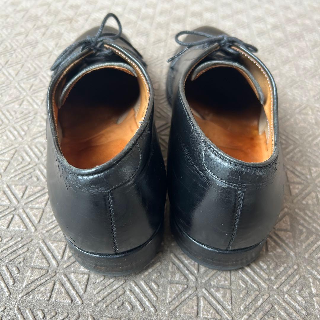 【Alden】モディファイドラスト黒レザー ドレスシューズ